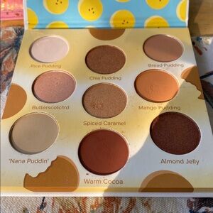 Beauty Bakerie Puddin' Eyeshadow Palette - Yellow, Brown, Cream